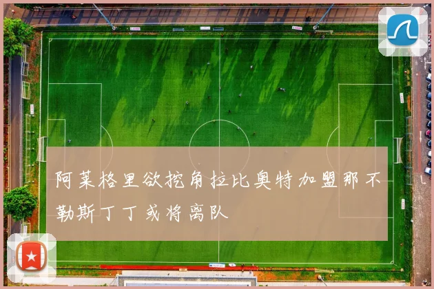 阿莱格里欲挖角拉比奥特加盟那不勒斯丁丁或将离队